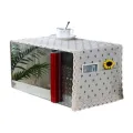 Anti-Slip Microwave Oven Dust Cover Microwave Dustproof Cover Decorative Kitchen Appliance Cover with Storage Bags. 