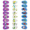 8 Pcs Cute Adhesive Eye Patches Disposable Breathable Bandage Amblyopia Protect Eyesight For Kids Girls Boys.
