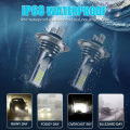 2Pcs H8 H3 H7 H11 Car 12 LED Fog Light Bulb 9005 HB3 9006 HB4 6000K White Yellow Ice Blue Auto Fog Lamp. 