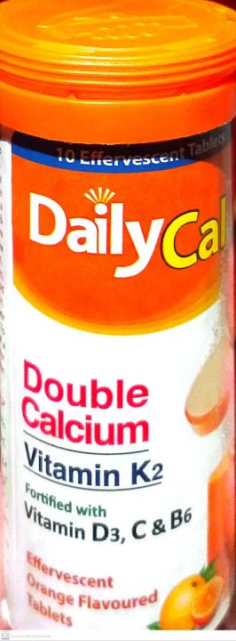 Cac 1000 C plus calcium supplement 10 tabLet Original