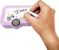 Disney Frozen Car Student 6 in 1 Cartoon 3D truck pencil case with stationery set double layer iron pencil holder kids stationery Stationery Box Pencil Sharpener Eraser Set Children's Learning Gifts Boys and Girls Pencil Case Prizes.