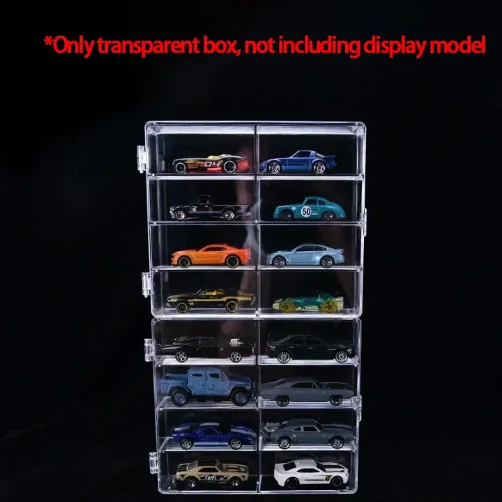 Acrylic%20Car%20Display%20Box%201:64%20For%20Hot%20Wheels%20Car%20Model%20Toy%208%20Grid%20Cabinet%20Rack%20Dustproof%20Stackable%20Car%20Storage%20Boxes%20Transparent%20-%20Image%207
