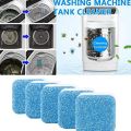 Washing Machine Tablet Cleaner 12 PC Set Stain Dirt Washing Cleaning Drum Clean Detergent Tablet Wash Machine Cleaner. 