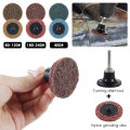 90Pcs Nylon Sanding Discs Set 2inch Quick Change Die Grinder Sanding Wheel with 1/4inch Holder Fine Medium Coarse Wear-Resistant. 