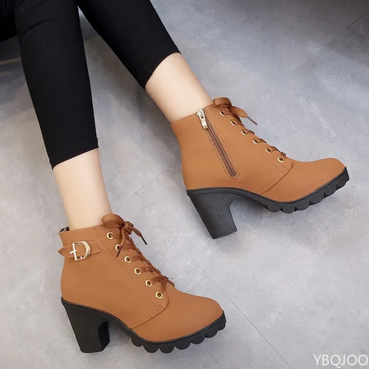 New%20Spring%20Winter%20Fashionable%20versatile%20Women%20Boots%20Lace-up%20Fashionable%20versatile%20Ladies%20Shoes%20comfortable%20High%20Heels%20Boots%20-%20Image%203