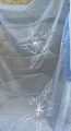 Customised Hand embellished/Hand Paint Organza dupatta/Washable. 