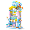 Street View Series City Architecture Building Blocks Toy Store Model DIY Assembly Kit for Boys Girls Kids Christmas . 