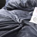 Fluffy Warm Super Soft Flannel Blanket Durable Office Bedspread Coral Fleece Solid Color Small summer Portable Nap Comforter. 