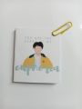 BTS Mini Greeting Cards - Pack of 5 - Size: 5 x 5 cm. 