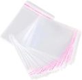 100 PCS Resealable Transparent Plastic Bags Bopp Poly Self Adhesive seal Jewellery Making Bag Multiple Sizes. 