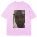 Kanye West funny meme Tshirt looks like Im laughingHumorous short sleeved retro oversized Tshirt suitable forwomen's street wear. 