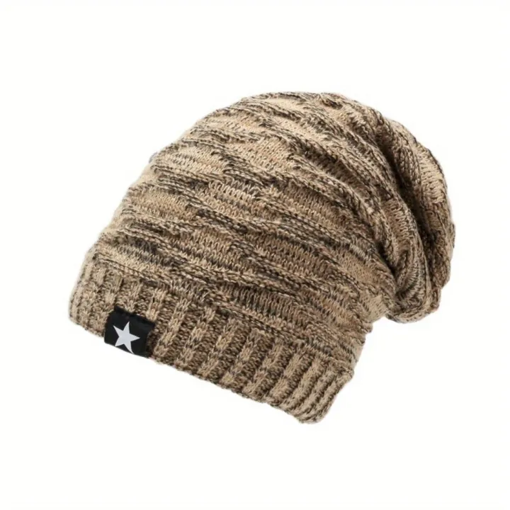 1PC%20New%20Unisex%20Slouchy%20Winter%20Hats%20Add%20Fur%20Lined%20Men%20And%20Women%20Warm%20Beanie%20Cap%20Casual%20Five-pointed%20Star%20Decor%20Winter%20Knitted%20Hat%20-%20Image%207