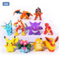 5-10cm Pokemon Figures Model Charmander Popplio Litten Pikachu Arceus Action Figure Collectible Toys. 