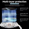 HD Glass Film For Samsung Galaxy Watch 8 40mm 44mm LTE/Galaxy 8 Classic 46mm Screen Protectors With Auto-alignment Installation. 