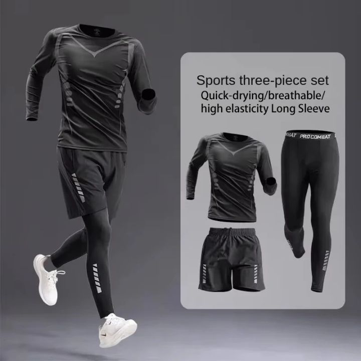 New%20Men's%20Sportswear%201-5Pcs%20Suit%20%20All-Season%20Running%20Cycling%20Fitness%20Quick%20Drying%20Clothing%20Jogging%20Training%20Men's%20Track%20Suit%20Set%20-%20Image%202