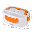 Electric Lunch Box Car and Home 2 in 1 Portable Lunchbox Food Warmers Stainless Steel Liner Office School Picnics Travel Lunchboxes,Orange. 