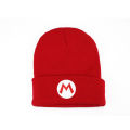 Anime Odyssey Hat Cosplay Super Luigi Brothers Letter Embroidery Knitted Hat Unisex Autumn And Winter Warm Hat.