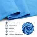 Thickened Microfiber Towel Travel Sports Quick-drying Large Hair Towel Ultra-soft Lightweight Gym Swimming Towel. 