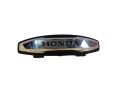 HONDA 125/Cd70 front monogrm/new model mono gram/fancy monogrm chrome (2024 shape). 