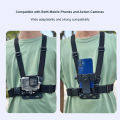 Chest Strap Rotate Phone Mount for iphone Smart Phone Belt Body Harness Holder for Gopro Hero 12 11 10 9 8 7 Insta360 Dji Camera. 