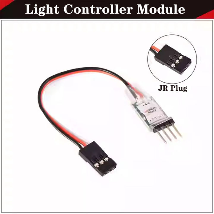 DUMBORC%203CH%20RC%20Light%20Controller%20Module%20LED%20Switch%20Panel%20System%20Turn%20on/off%20XH1.5/JR%20for%20RC%20Mini%20Car%20Fixed-wing%20Aircraft%20Parts%20-%20Image%207
