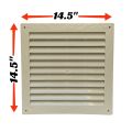 Exhaust Fan Shutter 12 inch,  Ventilation Grill,  Ventilation Cover, Exhaust cover, Exhaust jaali, Wall shutter, Mesh Shutter, Vent Cover,. 