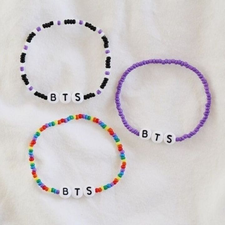 BTS bracelet, 1 piece aesthetic bracelet for bts armys | :)