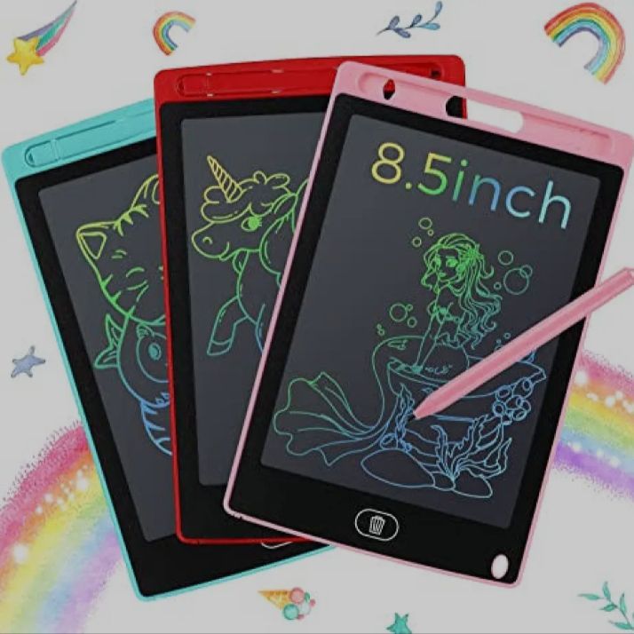 8.5"%20LCD%20multicolor%20Writing/Drawing%20board/tablet%20with%20pen%20Erasble%20Colourful%20E%20writing.%20Digital%20Memo%20Pad%20-%20Image%208