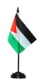 PALESTINE FLAG FOR STAND TABLE. 9.5 INCH LENGTH AND 6 INCH WIDTH. ONE PIECE IN THE PACK.. 
