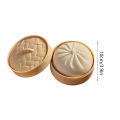 Giant  Dumpling Squishy Soft Stretchy Bun with Food Steamer Design Pinchable Fingertip Fun Play and Squishy Lovers. 