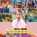 Mini Projector, ELEPHAS Portable Projector for iPhone 1080P Supported, Video Smart Led Pocket Small Home Phone Projector for Bedroom with Laptop HDMI USB TV AV Interfaces and Remote to Watch Cartoon. 