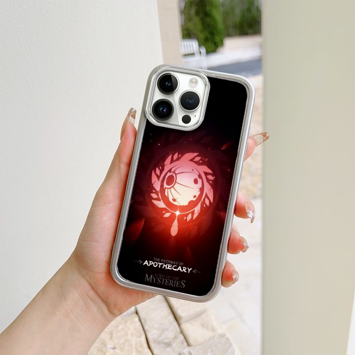 Lord%20Of%20Mysteries%20Phone%20Case%20FUNDA%20For%20IPhone%2016%2015%2014%2013%2012%2011%20Plus%20Pro%20Max%20Electroplated%20Frosted%20Photo%20Frame%20-%20Image%205