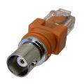 1Pcs Connector BNC Female jack to RJ45 Male plug RF Adapter Coaxial High Quanlity. 