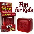 Dr Pepper & Schylling Nee Doh Nice Cube Soft Squishy Sensory Fidget Toy Stress Relief Calm Anxiety. 