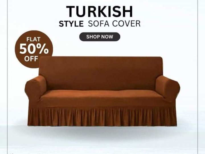 Sofa Cover Turkish Style (Standard Size)