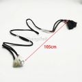 12V Red LED Car Socket Charger Dual USB PD Type C Port Phone Chargers Power Adapter For VW Golf 6 MK6 Jetta 5 MK5. 