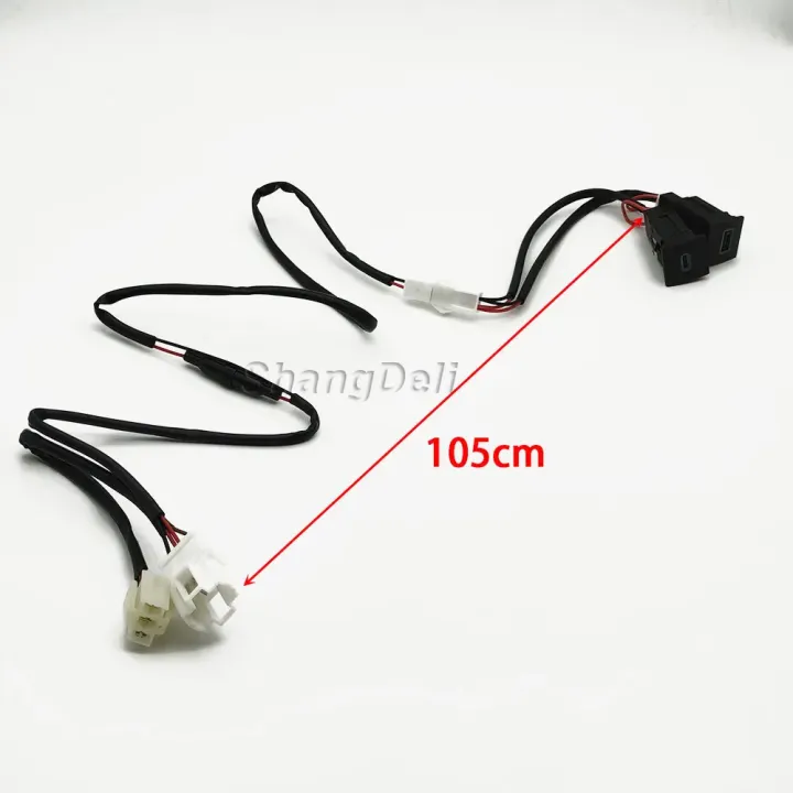 12V%20Red%20LED%20Car%20Socket%20Charger%20Dual%20USB%20PD%20Type%20C%20Port%20Phone%20Chargers%20Power%20Adapter%20For%20VW%20Golf%206%20MK6%20Jetta%205%20MK5%20-%20Image%206