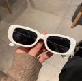 Rectangle Sunglasses for Women Trendy Retro Fashion 90s Sunglasses UV 400 Protection Square Frame Eyewear. 
