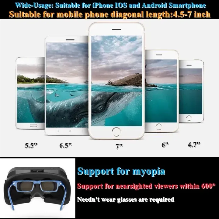 TIEHANHAN%20VR%20New%203D%20Virtual%20Reality%20Gaming%20Glasses%20Headset%20Compatible%20With%20Smart%20Phone%20G10%20Metaverse%20VR%20Headset%20for%204.7-7%20inch%20-%20Image%206