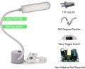 COB LED Sewing Machine Light Kit Portable Work Light LED Light Flexible Gooseneck Lamp with 4W 130lm/W 120 Beam Angle Magnetic Mounting Base Desk Lamps for Quilting Work Sewing Machine Table Lathe. 
