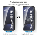 S24FE S25FE Glass 2Pcs 9H Premium Screen Protector for Samsung Galaxy S24 FE/S25 FE Protective Glass SamsungS25FE S 25FE 25 FE.