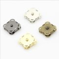 10Sets Square Magnetic Snap Fasteners Clasps Button Handbag Purse Wallet Craft Bags Parts Accessories 11mm 15mm 19mm Pick Colors. 