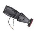 Universal Motorcycle Rear Fender Mudguard with LED Tail Light for all bikes speacial ybr ( all alter bikes + ybrs + cafy racer + cd 70cc. 