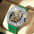 New 2022 Diamond Watch Men Brand ONOLA Luxury Automatic Mechanic Fashion Watches Man Waterpoor Montres Pour Hommes Clock. 