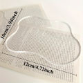 Acrylic Cloud-Shaped Coaster - Heat-Resistant, Non-Slip Drink Mat for Coffee & Tea Cups, Perfect for Dining & Living Room Decor. 