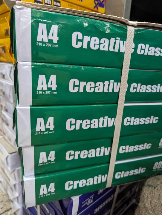 Creative Classic A4 Paper 80GSM | Daraz.com.bd