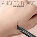 Fireflies 4pcs Blade Makeup Brushes Angled Thin Eyebrow Brush Flat Fine Eyeliner Brush Professional Liner Brow Make Up Tools. 