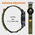 20mm 22mm Nylon Strap For Samsung Galaxy Watch 6 4 5 Pro Classic gear s3 Active 2 44mm 40mm correa bracelet Huawei GT 4 3 2 Band. 