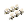 3 On A Plank Guitar Tuning Pegs Chrome Plated Machine Heads Tuning Keys Tuners Single Hole For Classical Guitar | 3L 3R. 