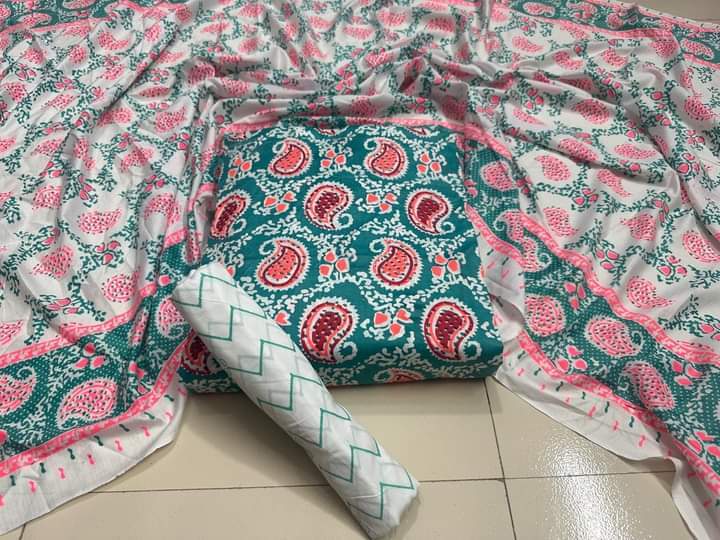 Joypuri Unstitched 3 piece